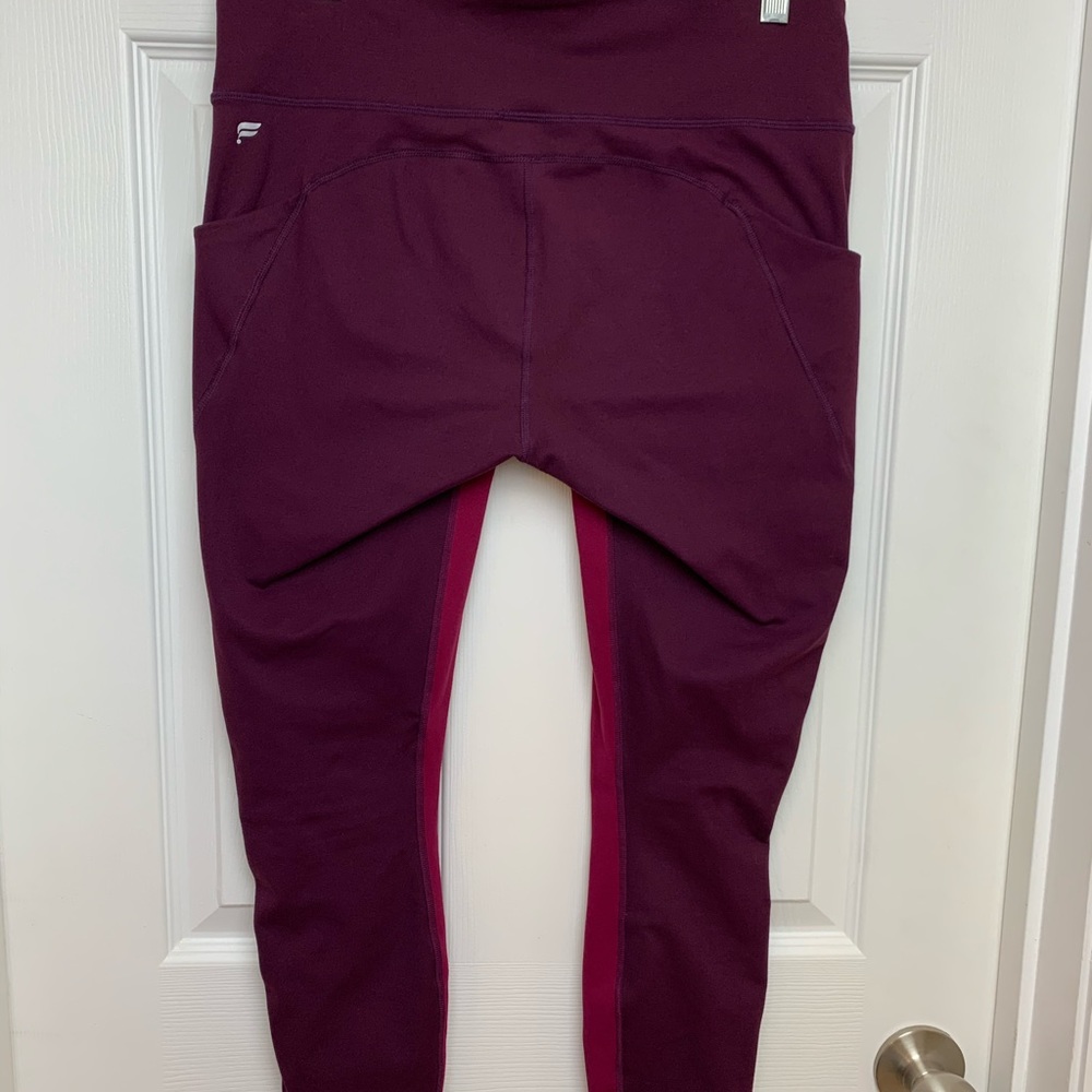 Fabletics Mid-rise Powerhold Colorblock 7/8